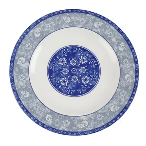 بشقاب غذاخوری چینی زرین ایران مدل اصفهان بسته 6 عددی