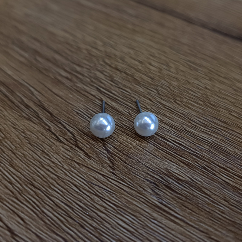 گوشواره زنانه مدل مروارید دریا کد 12