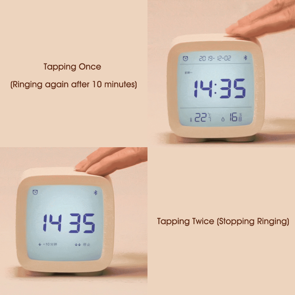 bluetooth bedside clock