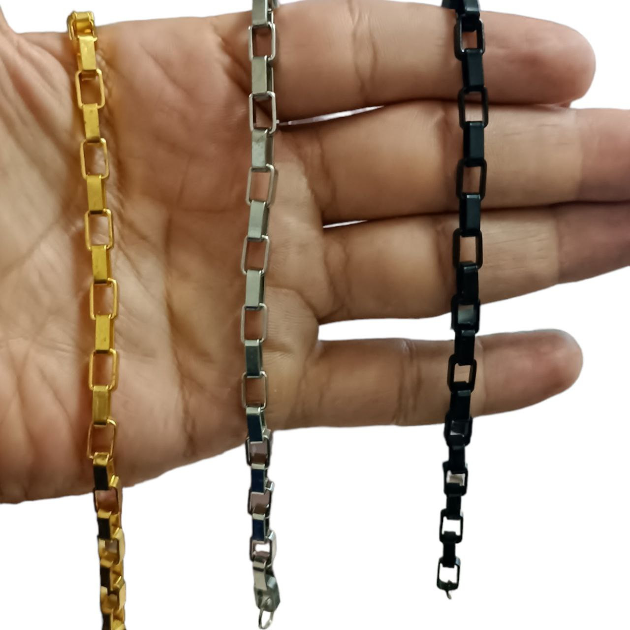 دستبند مردانه مدل استیل مهدو