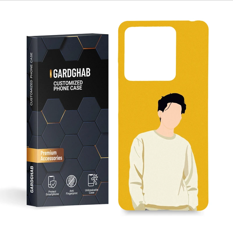 کاور گارد قاب مدل پسرانه مناسب برای گوشی موبایل شیائومی redmi note 13 5g