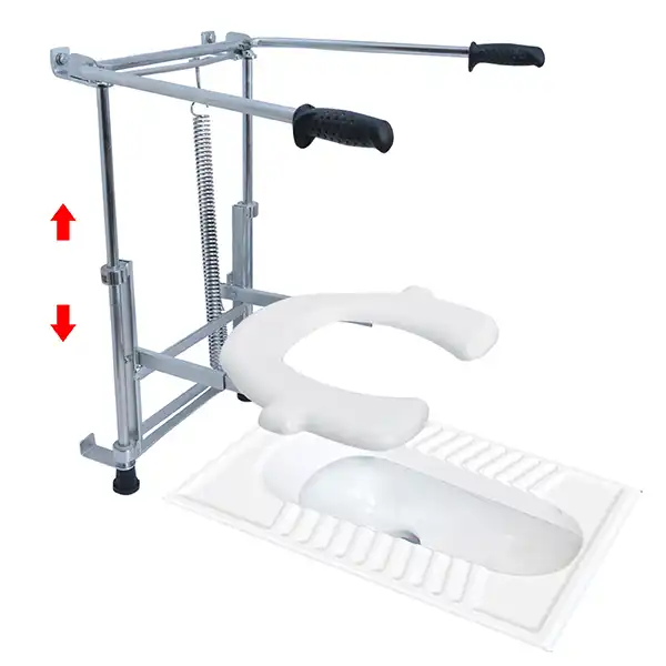 توالت فرنگی آسینکا مدل دیواری کمک برخاست 7700H