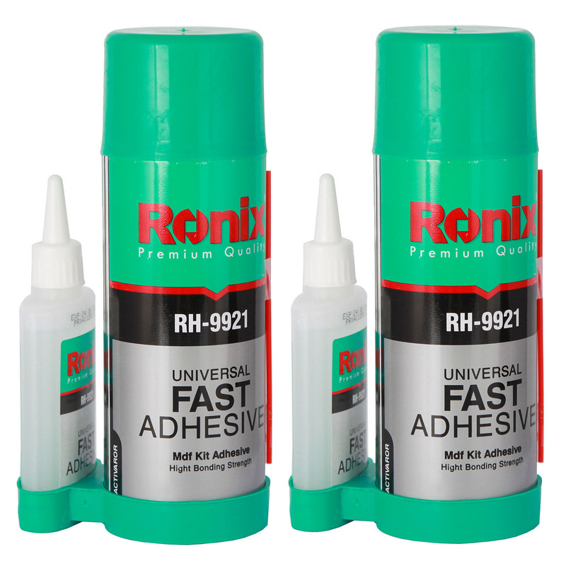 چسب فوری رونیکس مدل RH-9921G حجم 400 میلی لیتر بسته 2 عددی