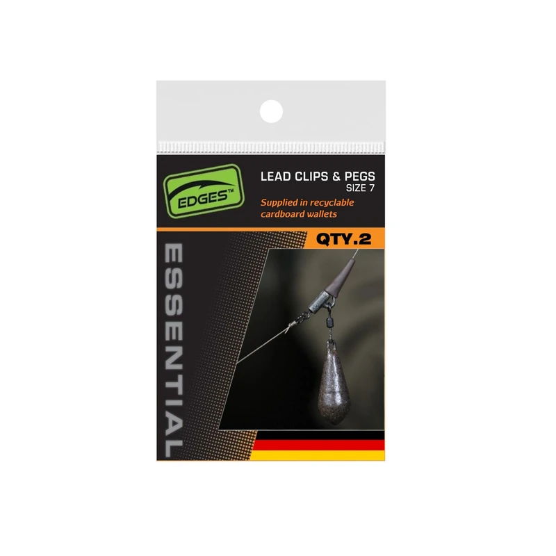 لید کلیپ و تیل رابر ماهیگیری مدل LEAD CLIPS بسته 2 عددی لید کلیپ و تیل رابر ماهیگیری مدل LEAD CLIPS بسته 2 عددی