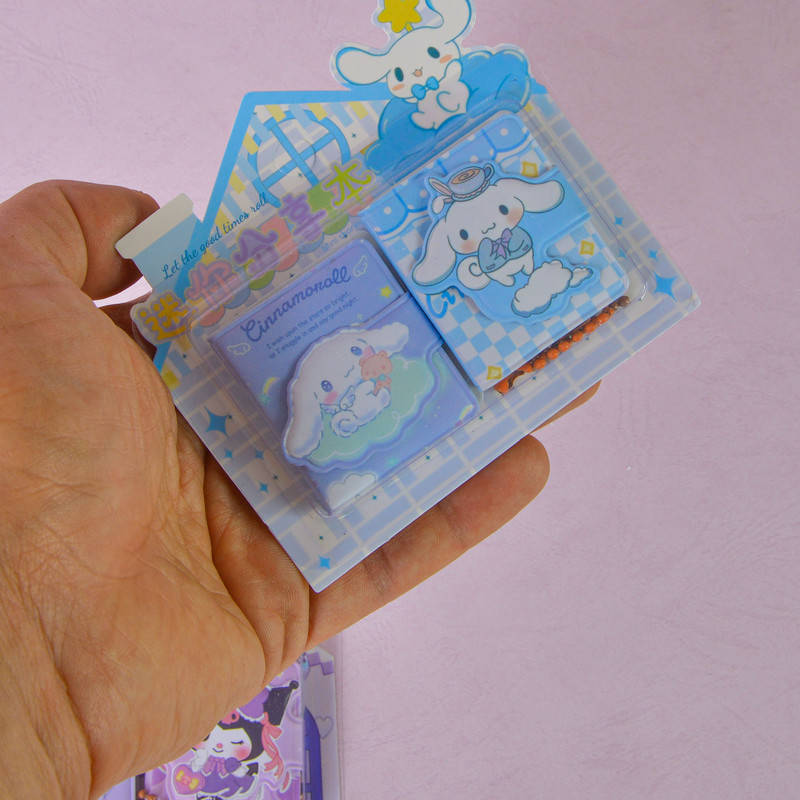 دفترچه یادداشت 50 برگ مدل کرومی و دوستان بسته 4 عددی