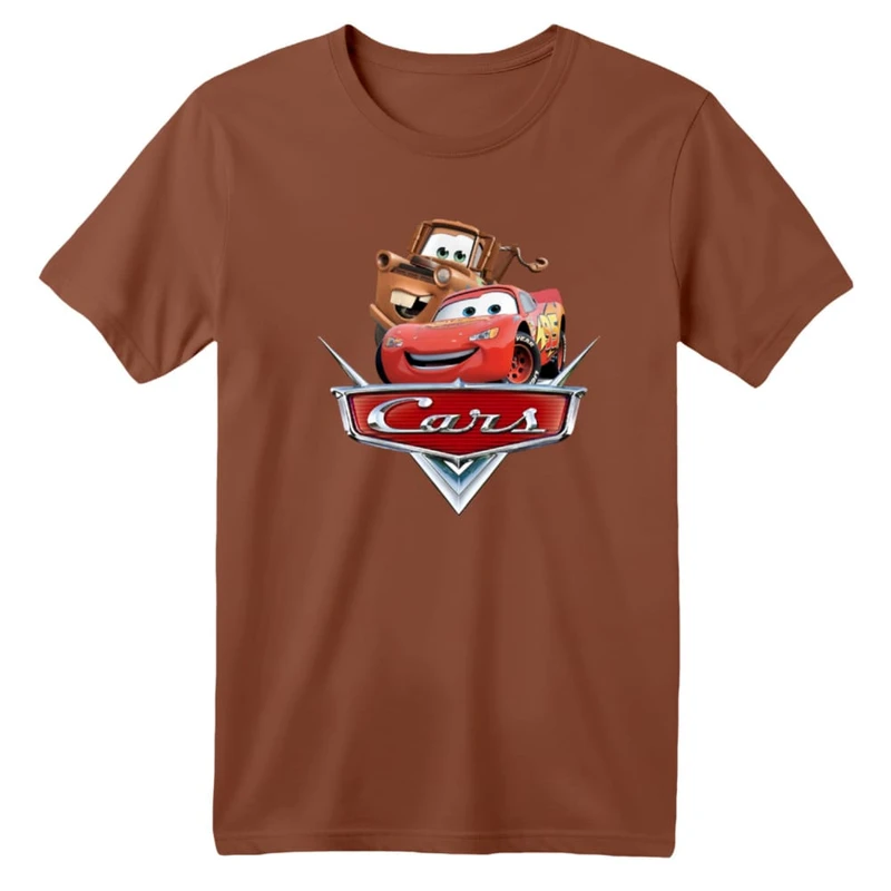 تی شرت آستین کوتاه بچگانه مدل ماشین ها کد ۴