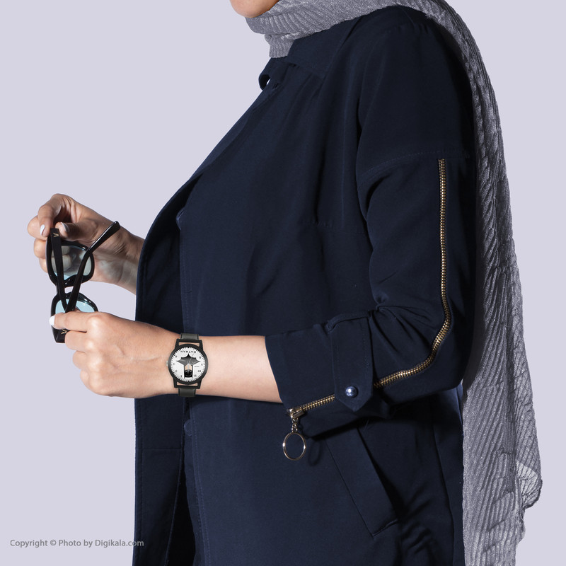 ساعت مچی عقربه ای زنانه و مردانه والار طرح بتمن کد LF2304