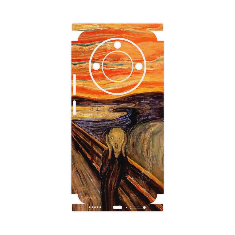 برچسب پوششی ماهوت مدل The Scream of Munch-FullSkin مناسب برای گوشی موبایل آنر X9c Smart
