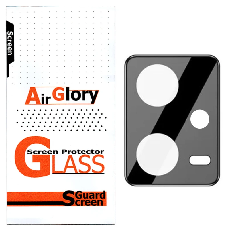 محافظ لنز دوربین شیشه ای ایرگلوری مدل سه بعدی 1 مناسب برای گوشی موبایل شیائومی Poco X5