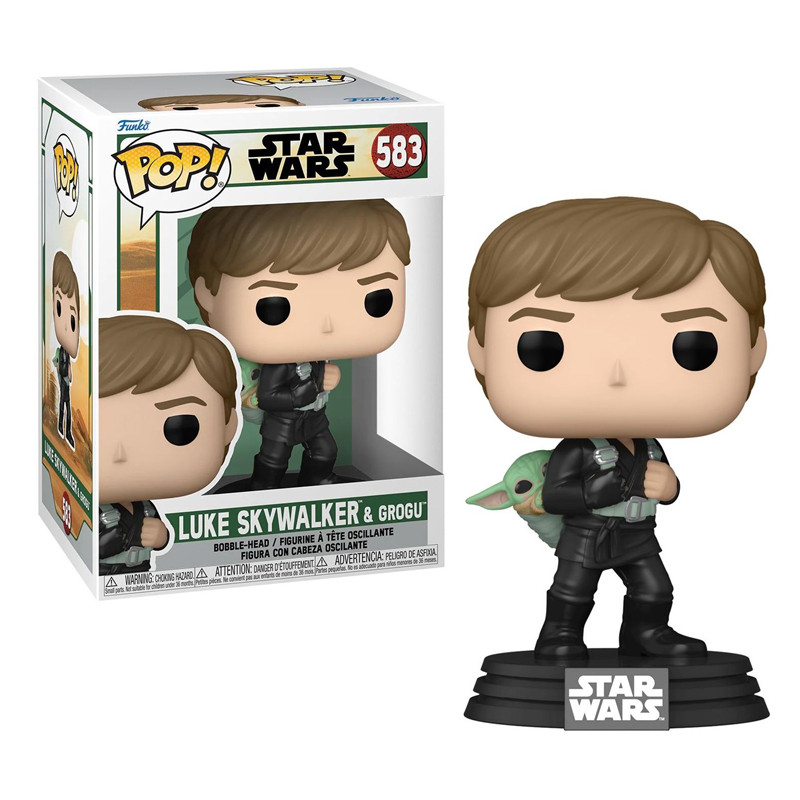 فیگور فانکو مدل Funko Pop Luke Skywalker and Grogu