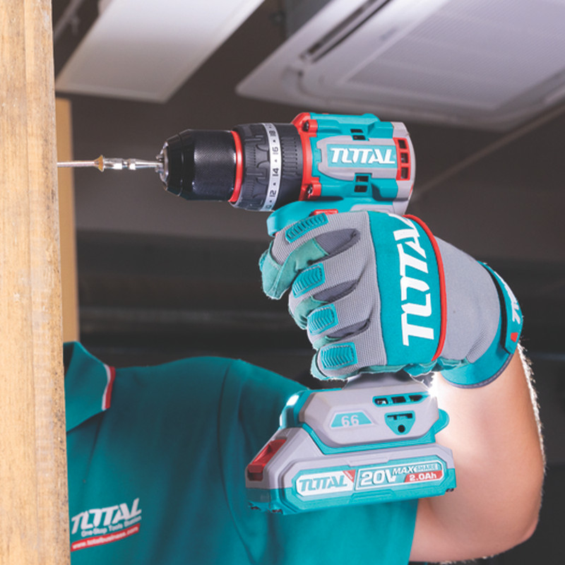 پیچ گوشتی شارژی 20 ولت توتال مدل TDLI20668-66N.M