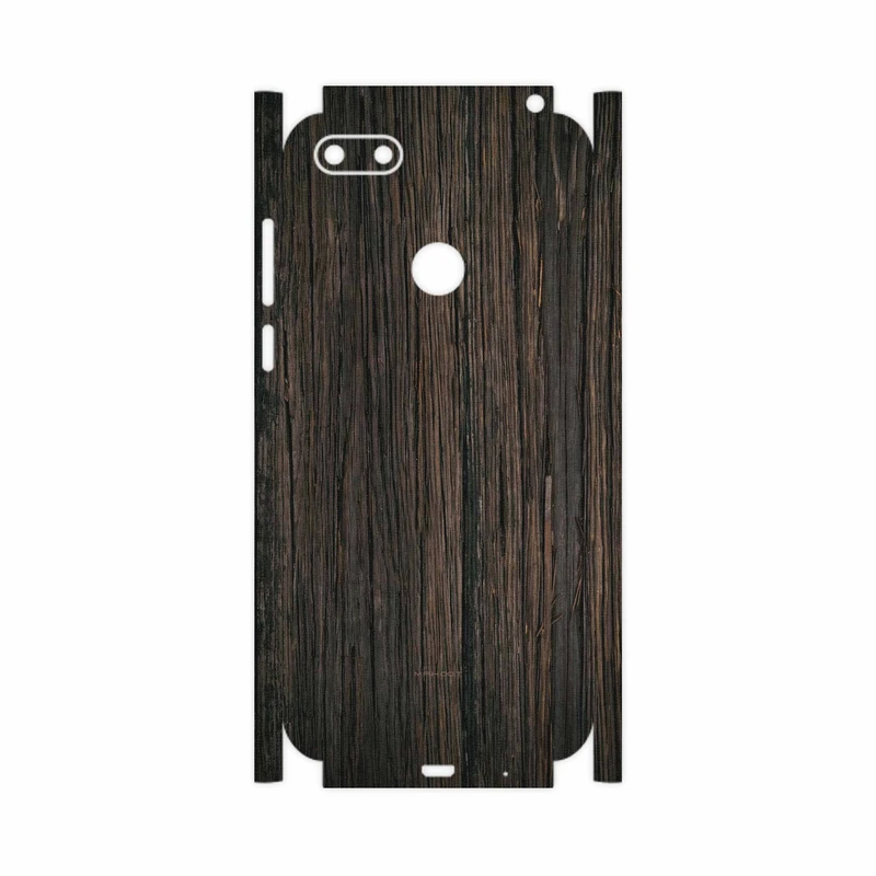 برچسب پوششی ماهوت مدل Burned Wood-FullSkin مناسب برای گوشی موبایل موتورولا Moto E6 Plus