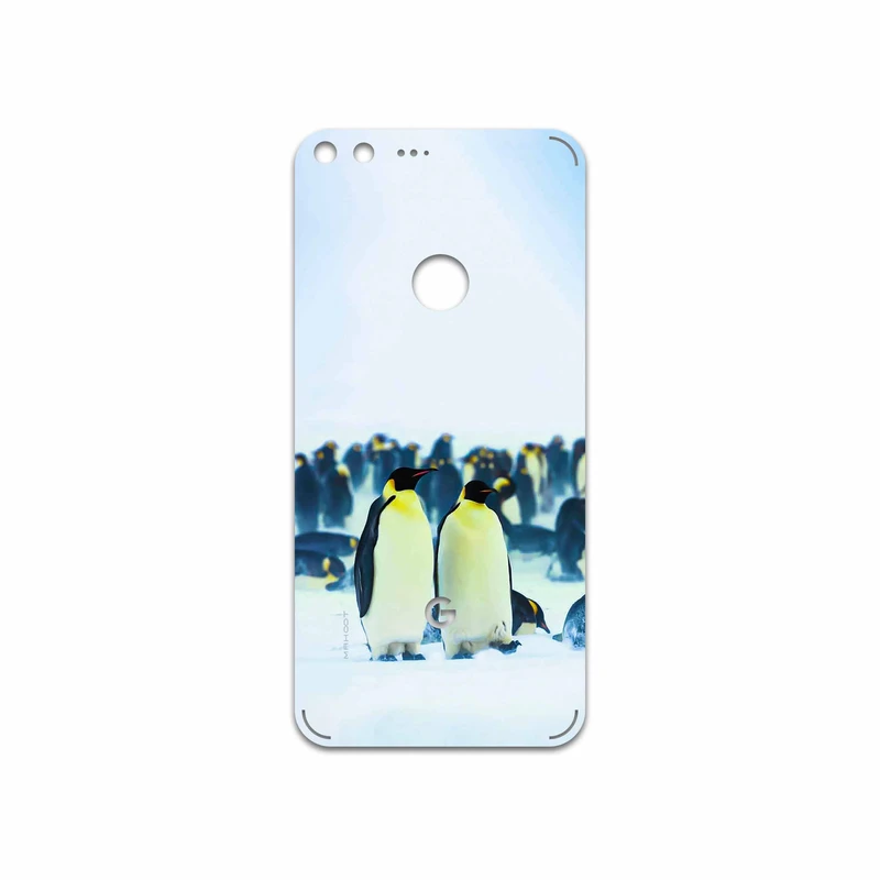 برچسب پوششی ماهوت مدل Penguin مناسب برای گوشی موبایل گوگل Pixel XL