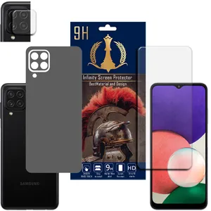 Infinity PRO MAX Cover Sticker For SAMSUNG GALAXY A22 4G / F22 / M22 / M32 4G with Screen and Lens Protector