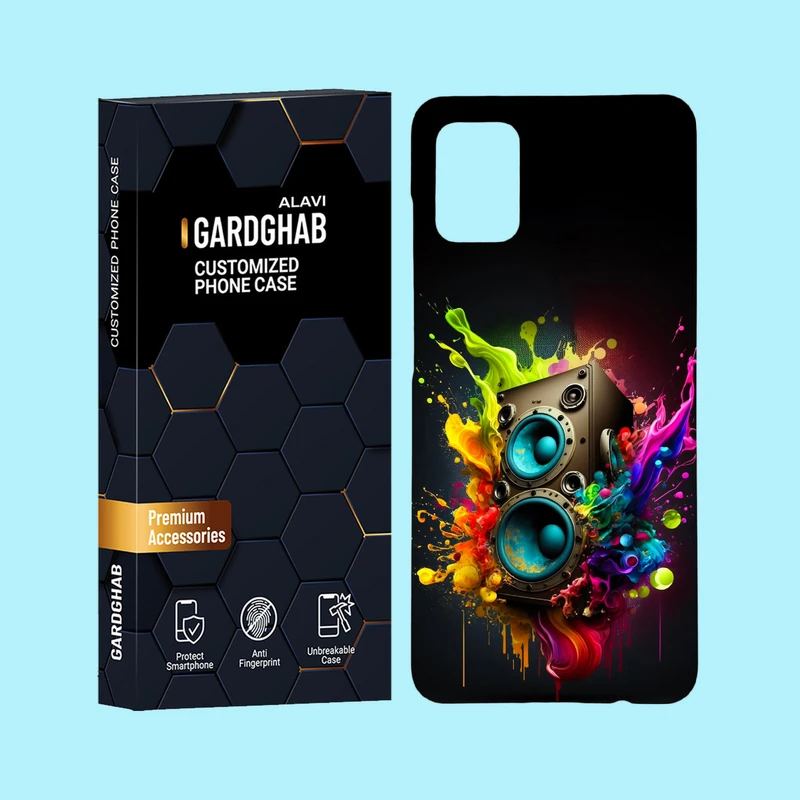 کاور گارد قاب علوی مدل ساز و موزیک مناسب برای گوشی موبایل سامسونگ Galaxy A51 4G