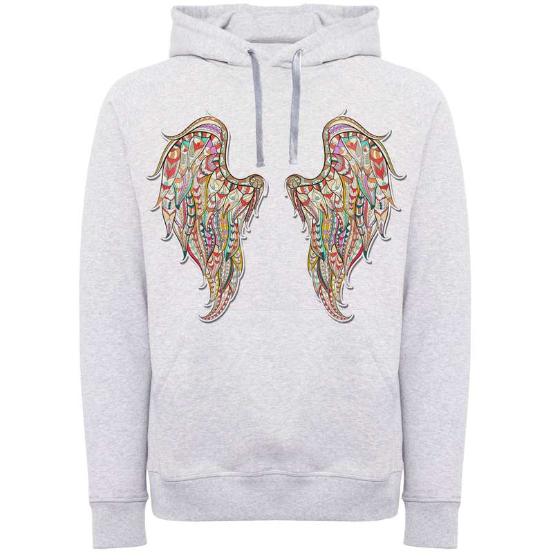 هودی زنانه مدل بال رنگی F828