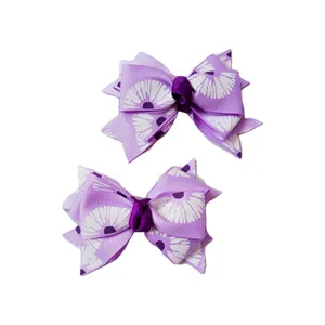 گیره مو دخترانه مدل پاپیون بسته 2 عددی