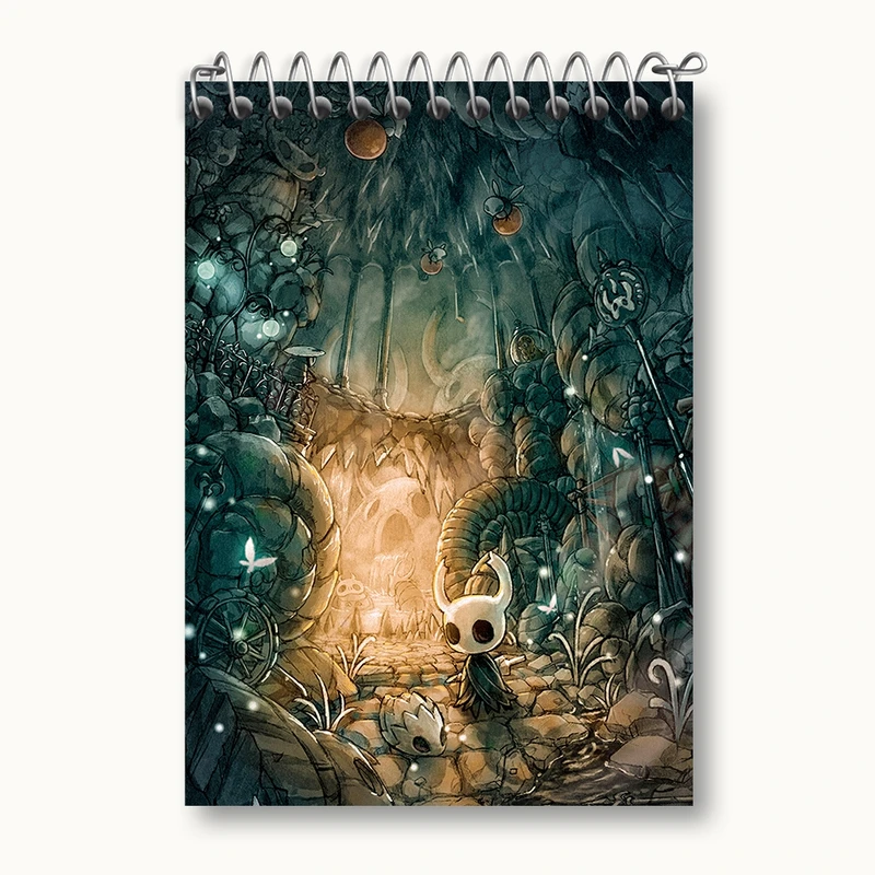 دفتر یادداشت 50 برگ خندالو مدل بازی هالو نایت (Hollow Knight) کد 32944