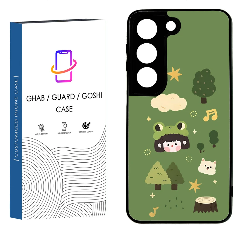کاور قاب گارد گوشی طرح دخترانه کد 37- TPU مناسب برای گوشی موبایل سامسونگ Galaxy S21 FE
