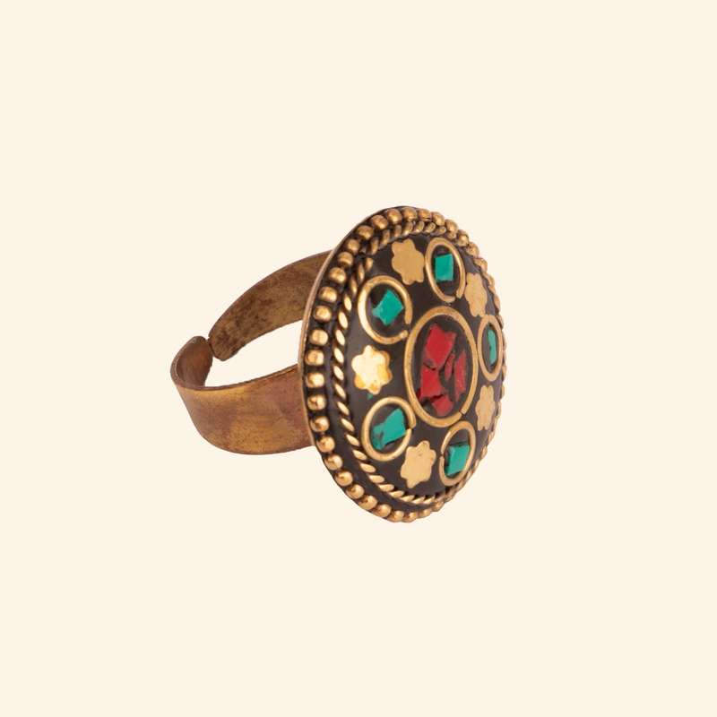 انگشتر زنانه مدل نپالی