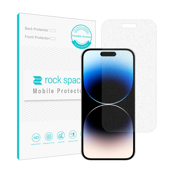 محافظ صفحه نمایش مات راک اسپیس کد MTT مناسب برای گوشی موبایل اپل iPhone 14 Pro