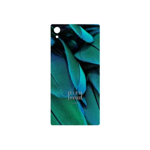 MAHOOT Green Feather Cover Sticker for Sony Xperia Z5