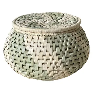 سبد کپو بافی طرح خمره