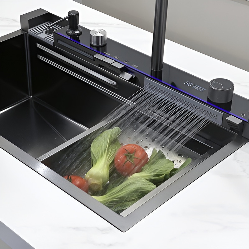 سینک ظرفشویی فرانکی مدل پیانویی توکار