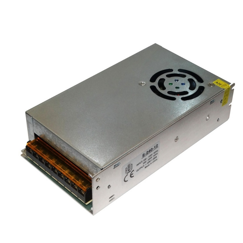 منبع تغذیه 12 ولت 20 آمپر راد مدل S-240-12