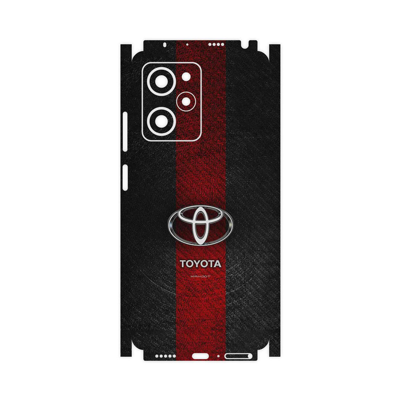 برچسب پوششی ماهوت مدل TOYOTA_Logo-FullSkin مناسب برای گوشی موبایل شیائومی Poco X5 Pro