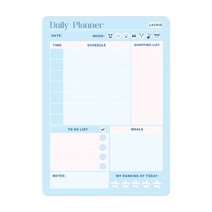 تخته وایت برد لاژید مدل آهنربایی طرح پلنر برنامه ریزی سایز 20X30 سانتیمتر