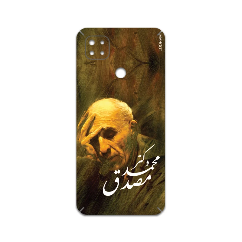 برچسب پوششی ماهوت مدل Dr-Mosadeq مناسب برای گوشی موبایل شیائومی Redmi 9C NFC