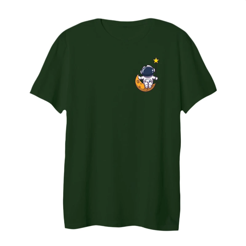 تی شرت لانگ آستین کوتاه زنانه مدل فضانورد کد 14