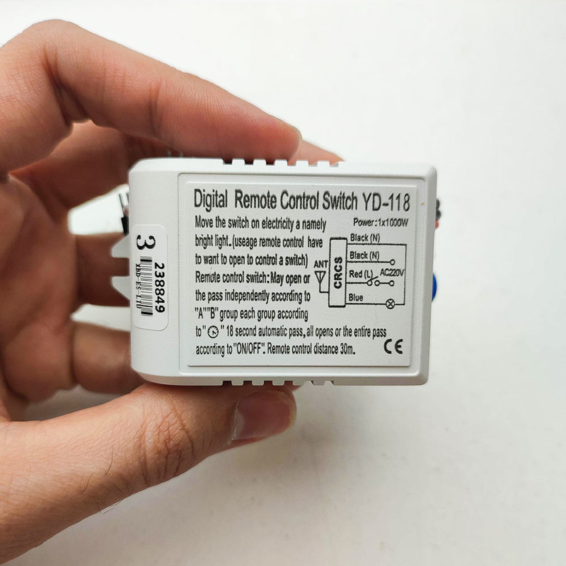 ریموت کنترل مدل 4 کانال گیرنده جدا