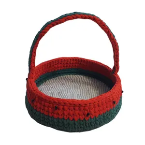 سبد قلاب بافی تریکو مدل هندوانه-30