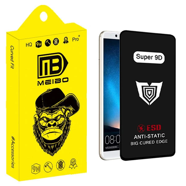 محافظ صفحه نمایش میبو مدل Super 9D مناسب برای گوشی موبایل هوآوی Mate 10 Lite