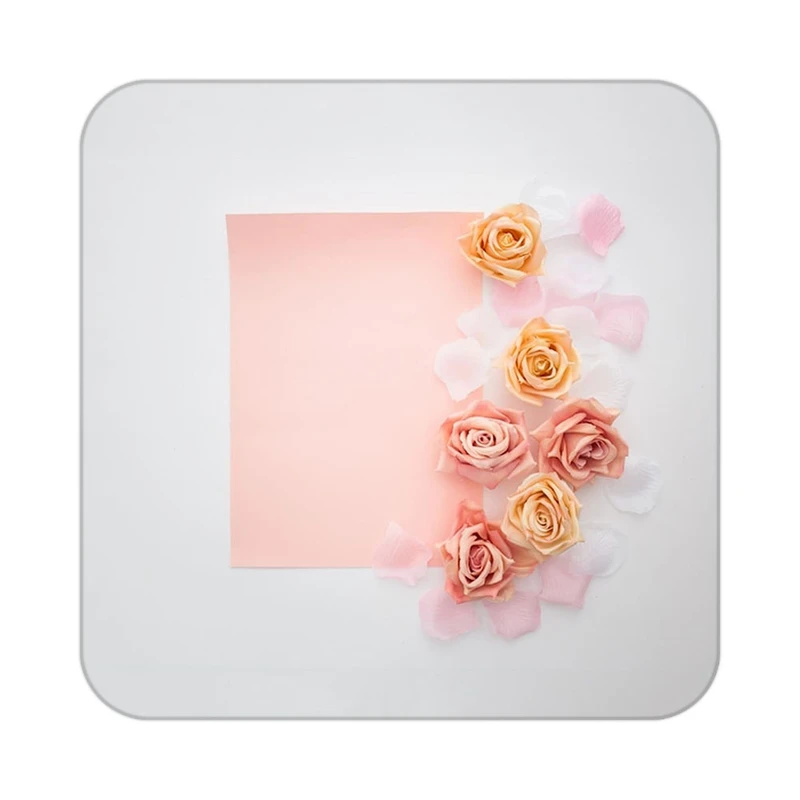 زیر لیوانی کاکتی طرح گل مدل mp19660