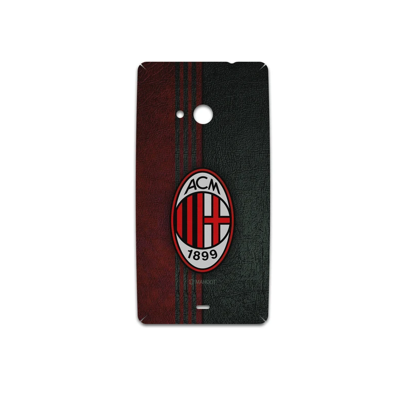 برچسب پوششی ماهوت مدل AC-Milan-FC مناسب برای گوشی موبایل مایکروسافت Lumia 535