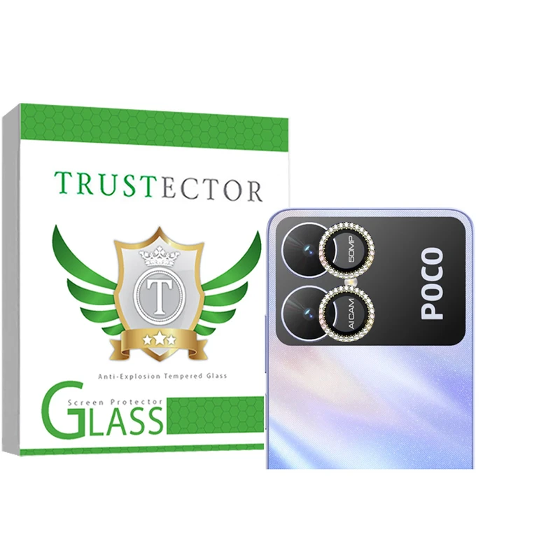 محافظ لنز دوربین تراستکتور مدل NEGLET مناسب برای گوشی موبایل شیائومی Poco M6 4G