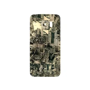 MAHOOT Collage of Skyscraper Cover Sticker for Samsung Galaxy S7 Edge