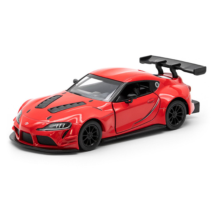 ماشین بازی کینزمارت مدل تویوتا جی آر سوپرا مسابقه ای Toyota GR Supra Racing Concept