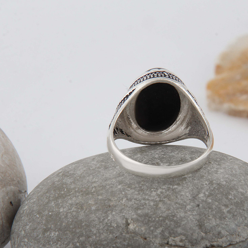 انگشتر نقره مردانه بازرگانی میلادی مدل عقیق رکاب سیلندری کد AM_4197 انگشتر نقره مردانه بازرگانی میلادی مدل عقیق رکاب سیلندری کد AM_4197