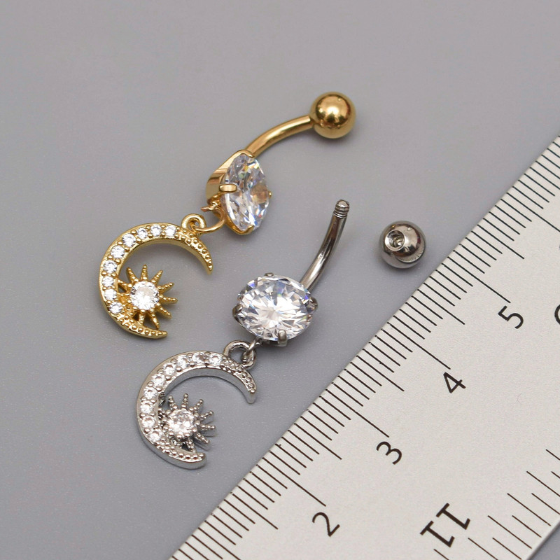 پیرسینگ ناف زنانه پایتخت مدل PS273_A2 پیرسینگ ناف زنانه پایتخت مدل PS273_A2