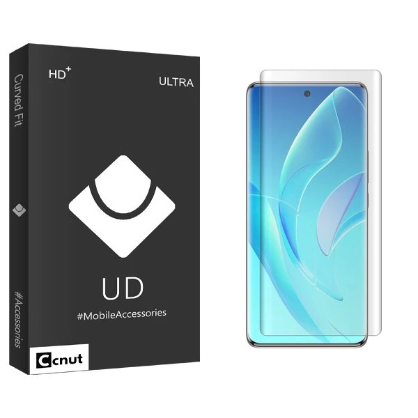 محافظ صفحه نمایش کوکونات مدل UDB UV مناسب برای گوشی موبایل آنر 60