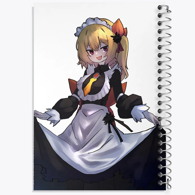 دفتر شطرنجی 50 برگ خندالو مدل بازی توهو (Touhou) کد 35773