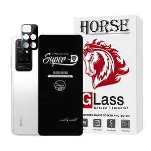  Horse SUPLNFUHO Screen Protector With Camera Lens Protector For Xiaomi Redmi 10 / Redmi 10 Prime / Redmi 10 2022