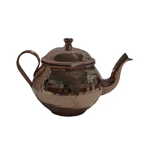 قوری مسی مدل چکش کاری کد 45