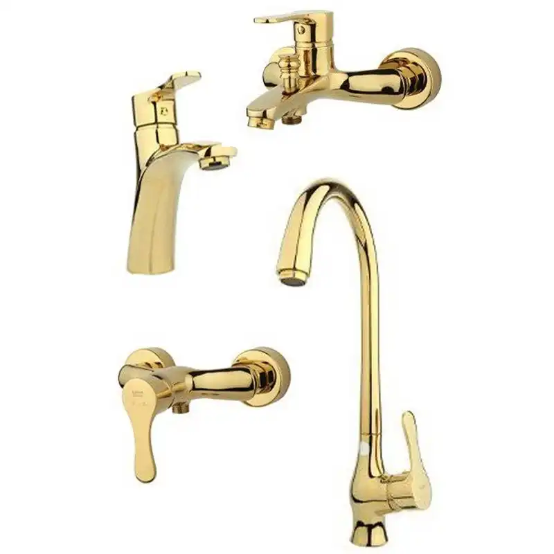 ست شیرآلات راسان مدل صدف مجموعه 4عددی