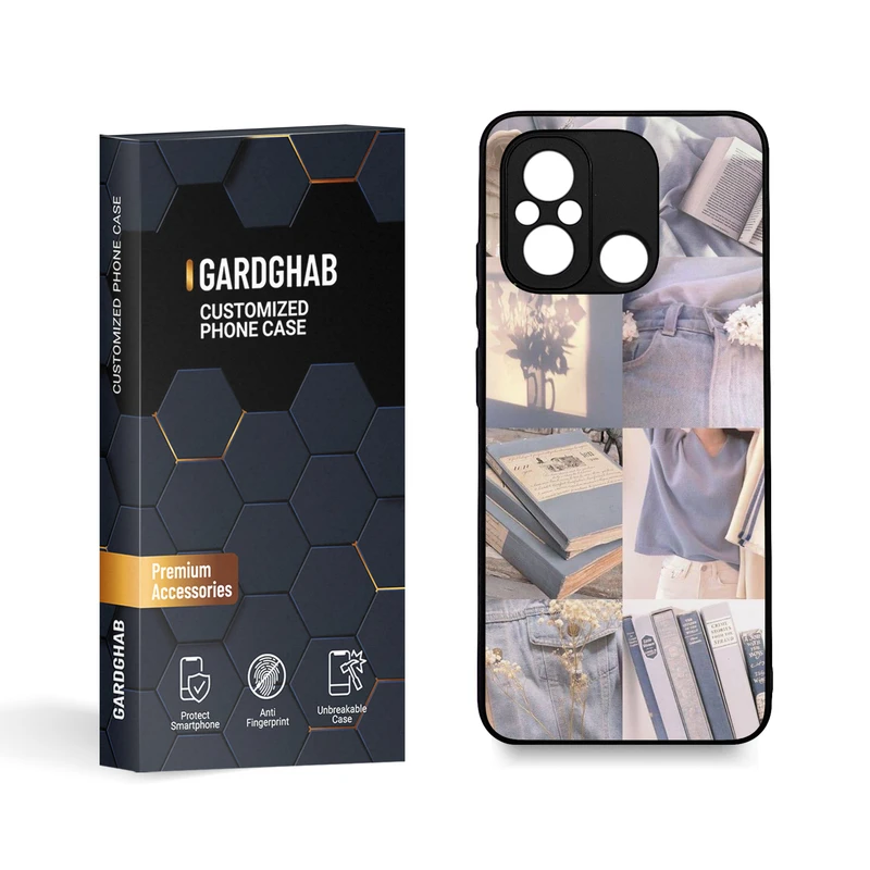  کاور گارد قاب مدل دخترانه مناسب برای گوشی موبایل شیائومی Poco C55