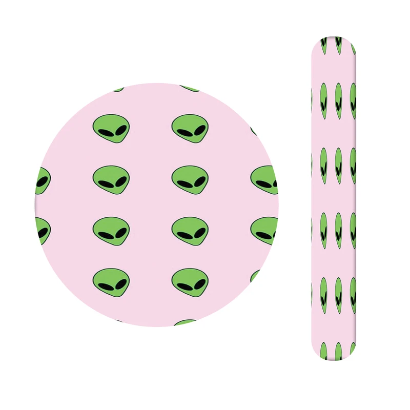 آینه آرایشی جیبی مدل ادم فضایی کد 402 به همراه سوهان ناخن 